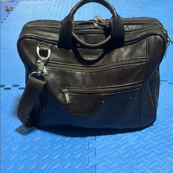 Brown Leather Men's Bag